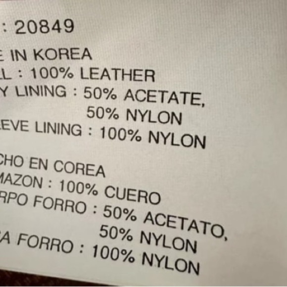 Leather Jacket w/CHEVY embossed logo. - Picture 8 of 8